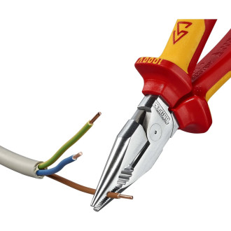 Комбинированные остроконечные плоскогубцы Knipex KN-0826185SB