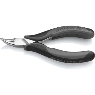 Антистатические захватные плоскогубцы для электроники Knipex KN-3542115ESD