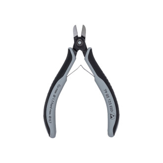 Антистатические прецизионные бокорезы для электроники Knipex KN-7902125ESD
