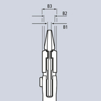 Цанговый ключ Knipex KN-8603400