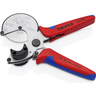 Труборез для композитных и пластиковых труб Knipex KN-902525