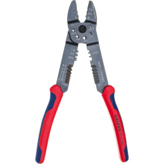 Пресс-клещи для резки и зачистки кабеля Knipex KN-9722240SB