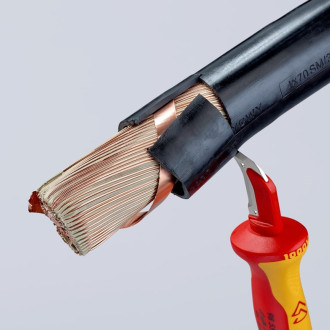 Нож для снятия изоляции Knipex KN-9855SB