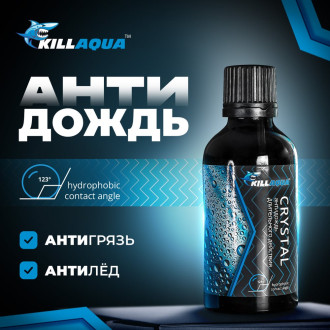 Антидождь для стекол автомобиля killaqua Crystal