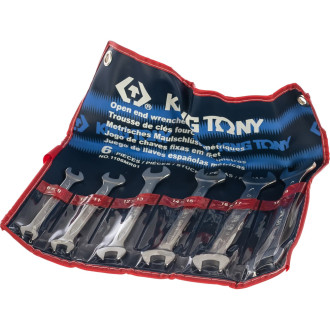 Набор рожковых ключей KING TONY 1106MR01