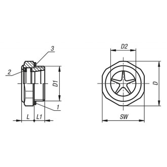 Маслоуказатель KIPP K0246.29012