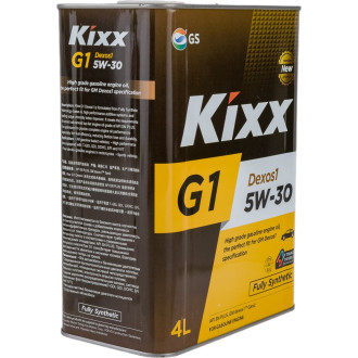Синтетическое моторное масло KIXX G1 Dexos1 SN Plus 5W30