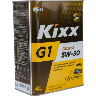 Синтетическое моторное масло KIXX G1 Dexos1 SN Plus 5W30