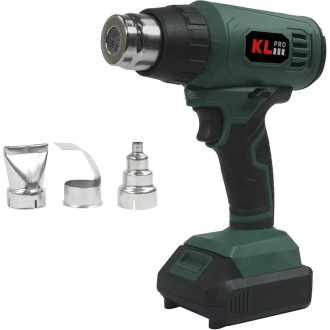 Профессиональный строительный аккумуляторный фен KLPRO KLSH18-20