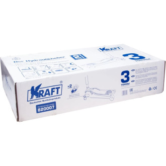 Подкатной гидравлический домкрат KRAFT 820007