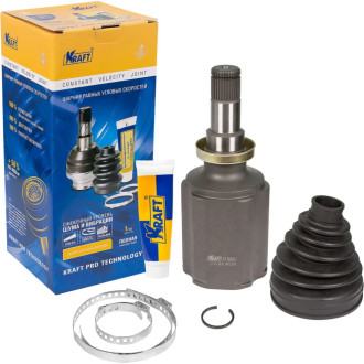 Правый внутренний шрус для а/м chevrolet cruze/шевроле круз (09-) 1.8 mt, at KRAFT KT 059052