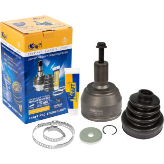 Наружный шрус для а/м ford focus/форд фокус i-ii (04-), c-max/с-макс (03-) 1.4-2.0d KRAFT KT 059068