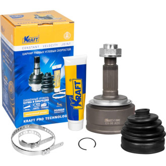 Наружный шрус для а/м honda accord vii/хонда аккорд 7 2.4 (03-08), cr-v ii 2.0 (01-07) mt, at KRAFT KT 059085