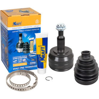 Наружный шрус для а/м vw transporter 5/фольксваген транспортер 5 (03-) 2.0td-3.2 KRAFT KT 059148