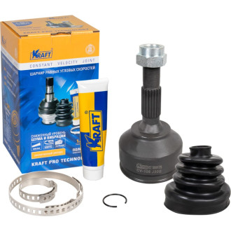 Наружный шрус для а/м peugeot/пежо 206 (02-) 1.1-1.4 KRAFT KT 059175