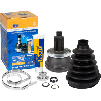 Наружный шрус для а/м audi/ауди a2 (00-05) 1.4, seat cordoba ii/сит кордоба 2 (02-09) 1.2-1.4, skoda fabia/шкода ф KRAFT KT 059207