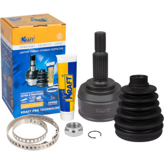 Наружный шрус для а/м renault duster/рено дастер (10-17) 1.2-1.6 KRAFT KT 059212