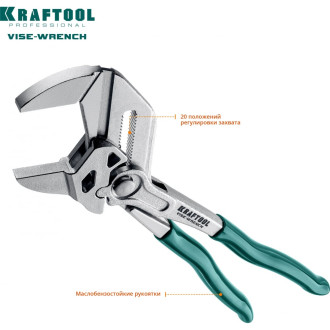 Переставные клещи KRAFTOOL 22065