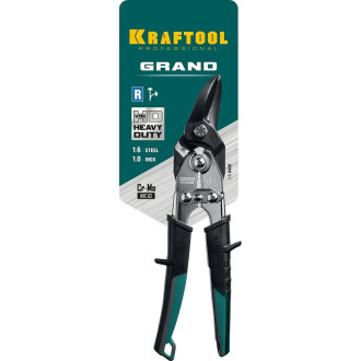 Левые ножницы по твердому металлу KRAFTOOL GRAND
