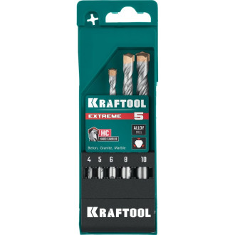 Набор сверл по бетону KRAFTOOL Extreme