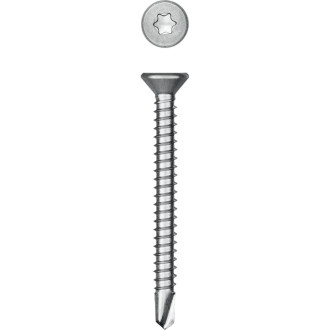 Нержавеющие саморезы KRAFTOOL DS-C 50x4.8 мм, 150 шт