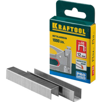 Скобы KRAFTOOL EXPERT тип 53 12 мм (1000 шт.)