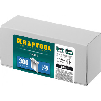 Гвозди для нейлера KRAFTOOL тип 300 (5000 шт.)