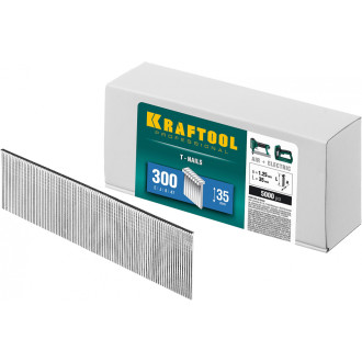 Гвозди для нейлера KRAFTOOL тип 300 35 мм (5000 шт.)