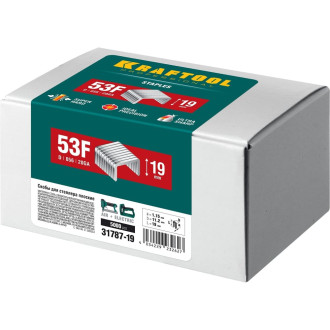 Плоские скобы для степлера KRAFTOOL 31787-19