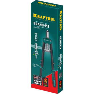Усиленный двуручный заклепочник KRAFTOOL GRAND-48