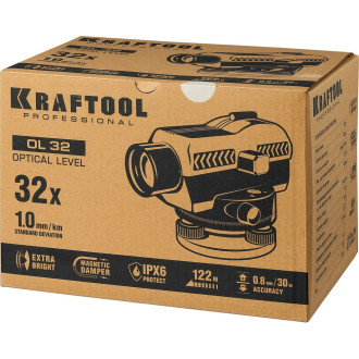 Оптический нивелир KRAFTOOL OL-32