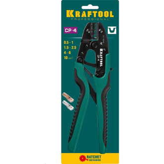 Пресс-клещи для медных наконечников и гильз KRAFTOOL CP-4