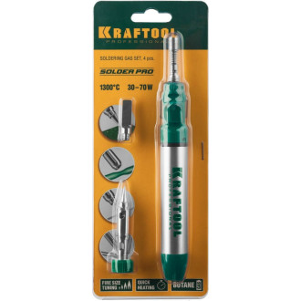 Газовый паяльник KRAFTOOL 55504-H3