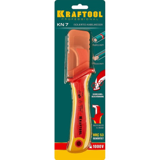 Изогнутый диэлектрический нож электрика KRAFTOOL KN-7, 45400