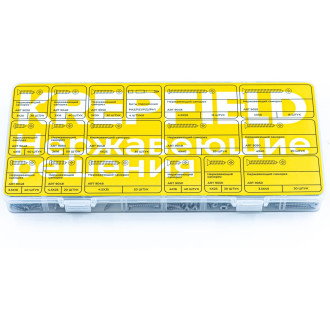 Набор нержавеющих саморезов по дереву KREPFIELD Набор02дерево474