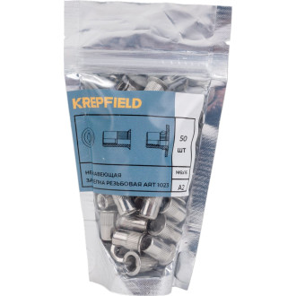 Заклепка резьбовая KREPFIELD 1023ГАЙКАЗАКЛЕПКАМ6Х16-50