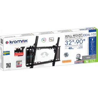 Tv кронштейн KROMAX IDEAL 102 black