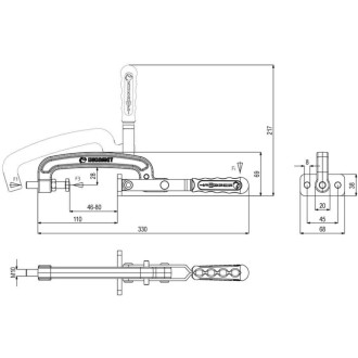 Струбцина KUKAMET 811-2