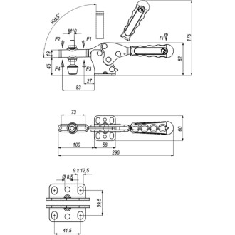 Механический прижим KUKAMET 111-4
