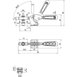 Механический прижим KUKAMET 111-0