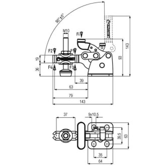 Прижим KUKAMET 251-4-L