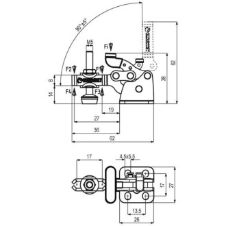 Прижим KUKAMET 251-2-L