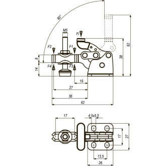 Механический прижим KUKAMET 251-2