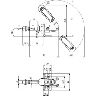 Плунжерный зажим KUKAMET S511-1