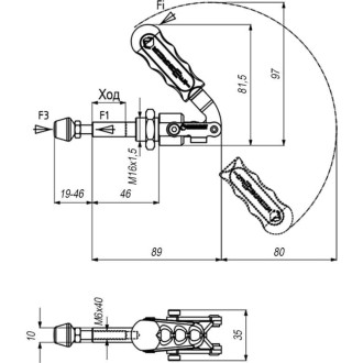 Механический плунжерный зажим KUKAMET S513-2
