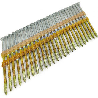 Реечные гвозди H&H R21 2.9x75 Ring 2500 шт.