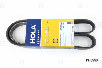 Ремень генератора для а/м ВАЗ 2110-12, 2170 (16кл. инж.) кондиционер+ГУР HOLA 1125