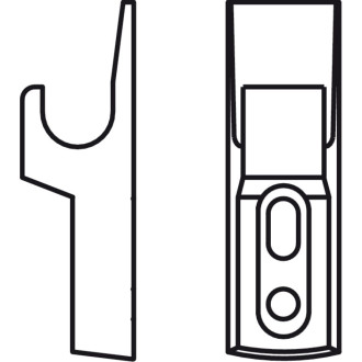 Ответная деталь Hafele MINI-LATCH