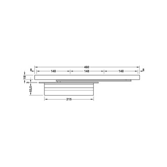 Скрытый доводчик Hafele DCL34EN2