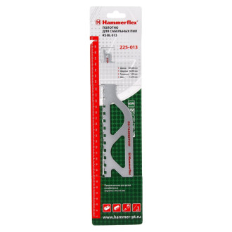 Пильное полотно по пенобетону/кирпичу для сабельных пил Hammer Flex 225-013